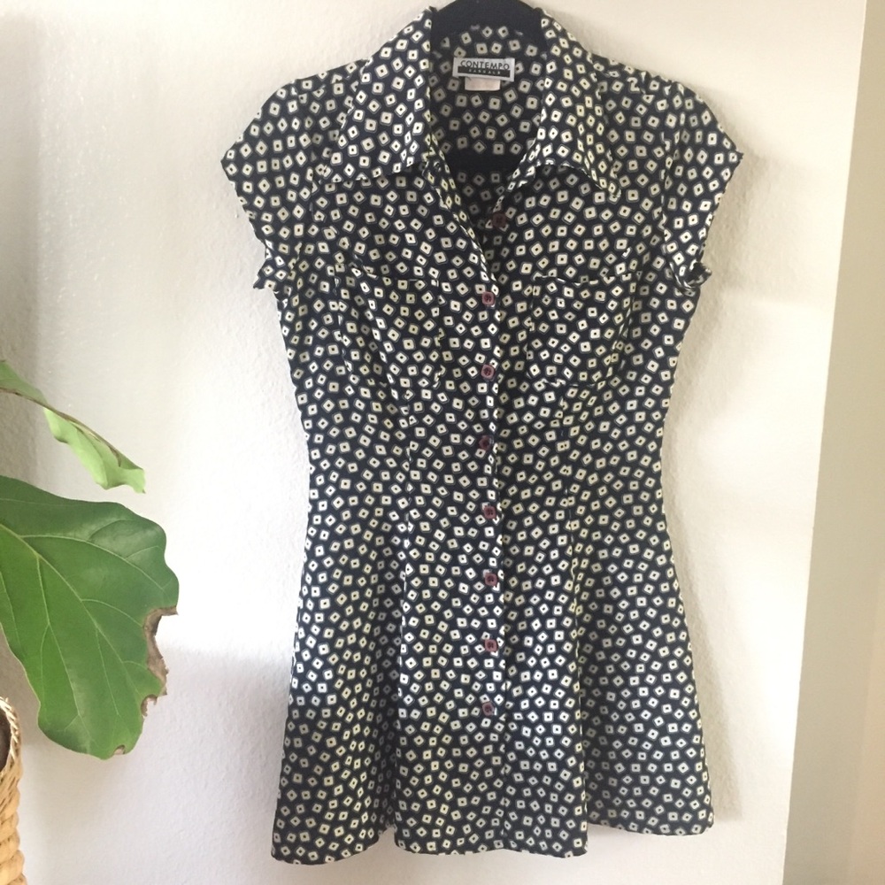 Vintage summer Mini Dress